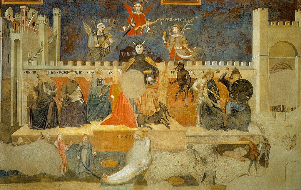 Ambrogio Lorenzetti: allegoria del cattivo governo