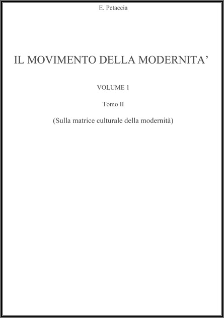 Il movimento della modernità - Volume I - Tomo II
